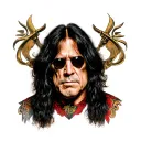 Ozzy Osbourne tattoo design idea