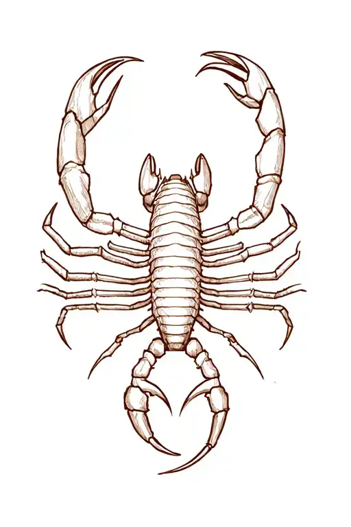 scorpion trust no one piece luffy tattoo design idea