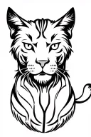 Nordic lion travel basketball cats tatoo tattoo design idea