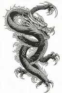 japanese dragons yakuza dragon sleeve tattoo design idea