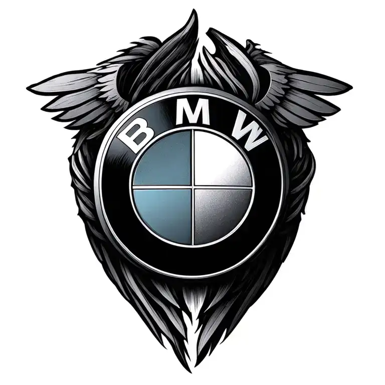 BMW logo tattoo tattoo design idea