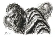 Saint Jude Thaddeus tattoo design idea
