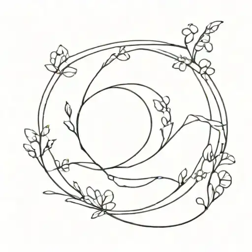 tattoo simple line tiny small about my 12 cousins and one passing away and leaving us.  tattoo design idea