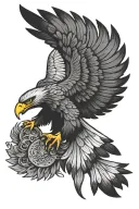 Philippines eagle tattoo design idea