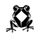 tree frog tattoo design idea
