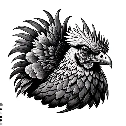 Gamecock tattoo design idea