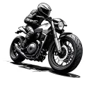 modern technology honeycomb pattern motorcycle adventure mx tattoo design idea