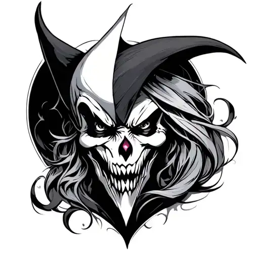 Shaco tattoo design idea