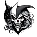 Shaco tattoo design idea