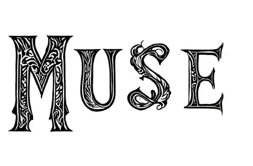 "Muse" tattoo design idea