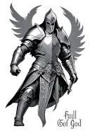 full armor of god  tattoo design idea