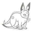 devil Umbreon tattoo design idea