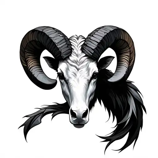 Aries Sagittarius tattoo design idea