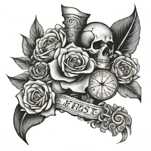 Everything Passes tattoo design idea