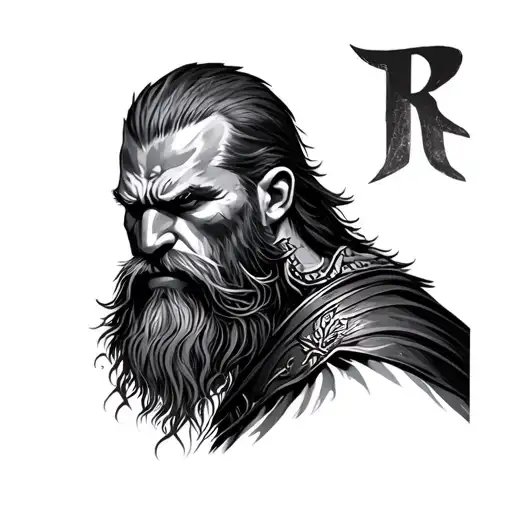 ragnar tattoo design idea