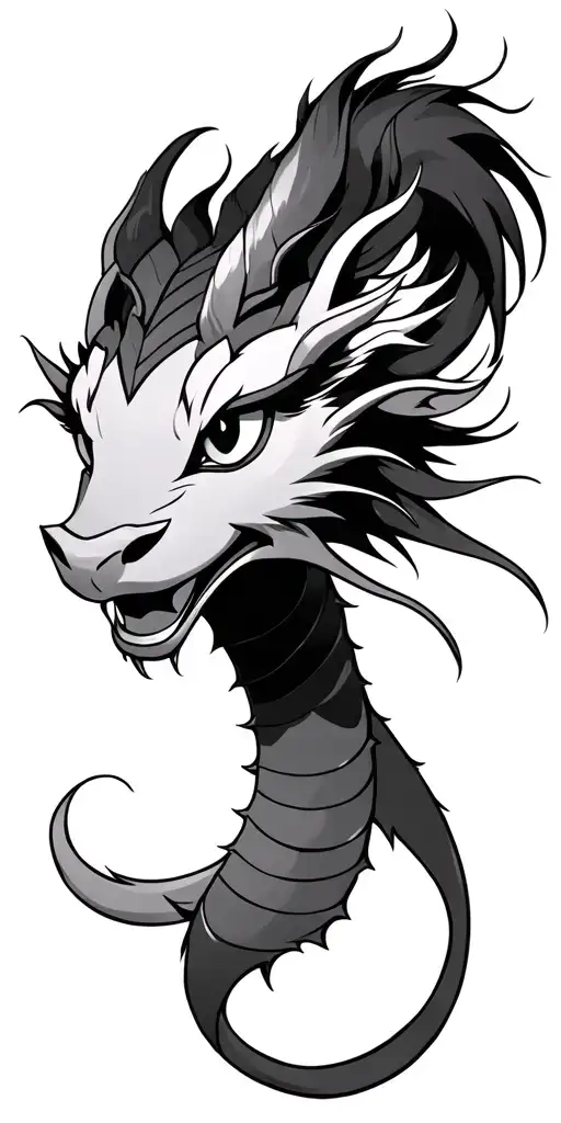 Mushu Mulan tattoo design idea