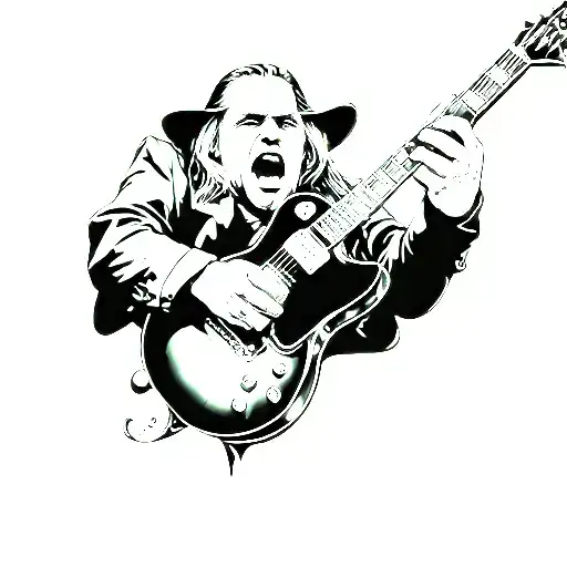 AC/DC tattoo design idea