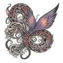 Epilepsy tattoo design idea