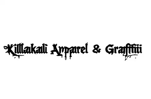 "Killakali Apparel & Graffiti" tattoo design idea
