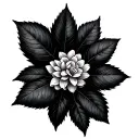 Wisteria tattoo design idea