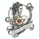 psalm 23 made tattoo design idea