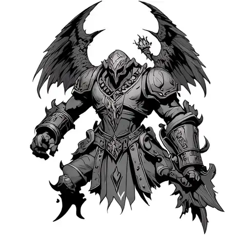 warhammer 40k erebus tattoo design idea