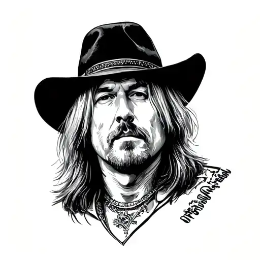 Tom Petty tattoo design idea