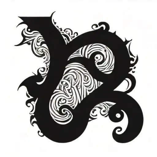 No bpm limit gothic letters tattoo design idea