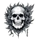 Everlong tattoo design idea