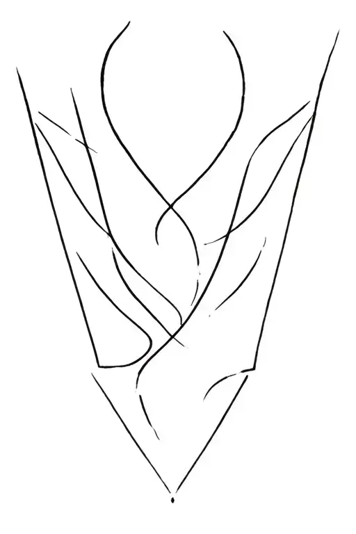 Pectoral tattoo design idea