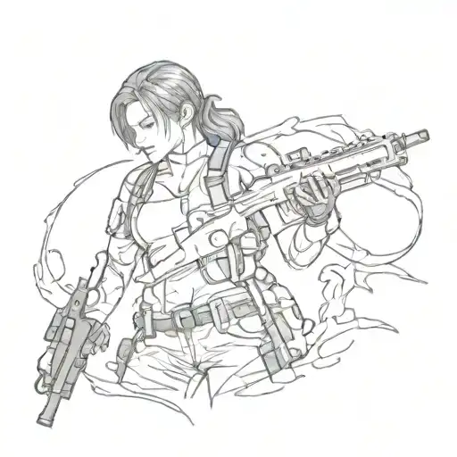 Resident Evil tattoo design idea