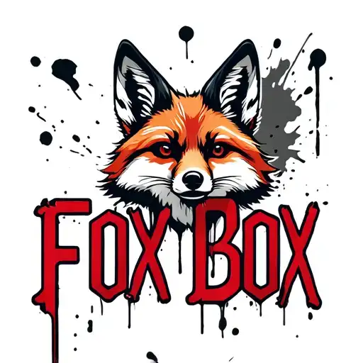 "Fox Box" "Fox Box" Military Fox Box logo tattoo design idea