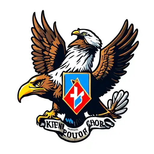eagle scout badge tattoo design idea
