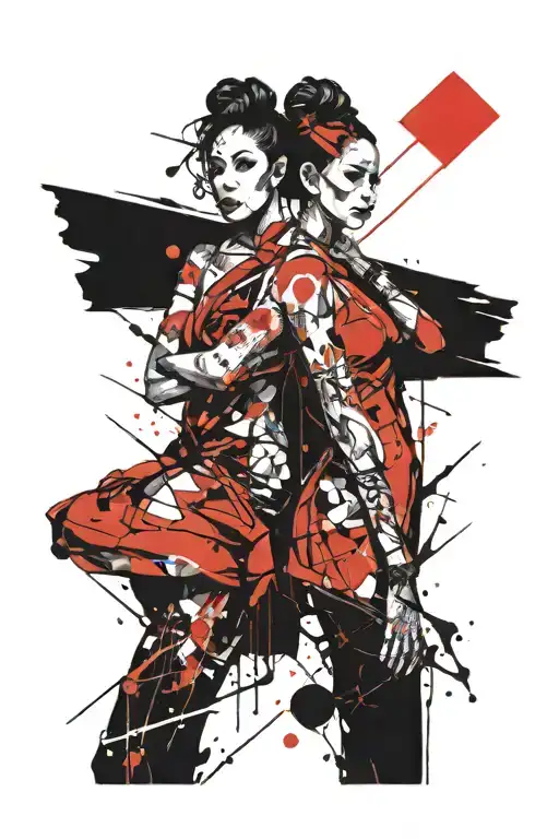 Gemini, orishas, ​​30 years old, oxum tattoo design idea