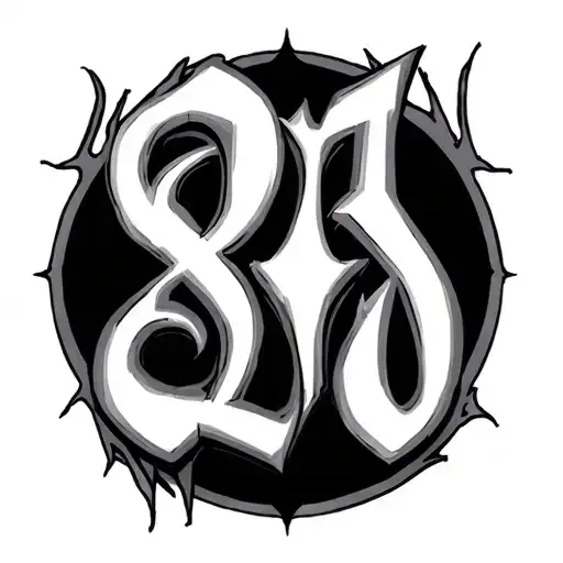 2004 12 18 romen number and spider tattoo design idea