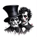 Dr Jekyll And Mr Hyde tattoo design idea