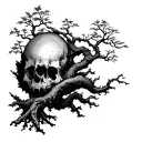 Poison Tree tattoo design idea