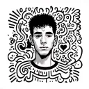 Keith Haring tattoo design idea