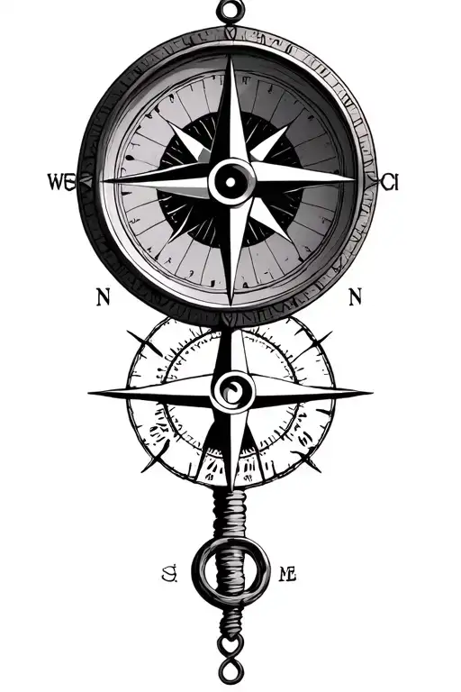 Nautical Compass Ink 22+ Nautical Calf Tattoos in 2026 - BlackInk AI