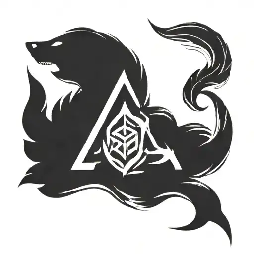 League of legends minimalist tattoo design idea