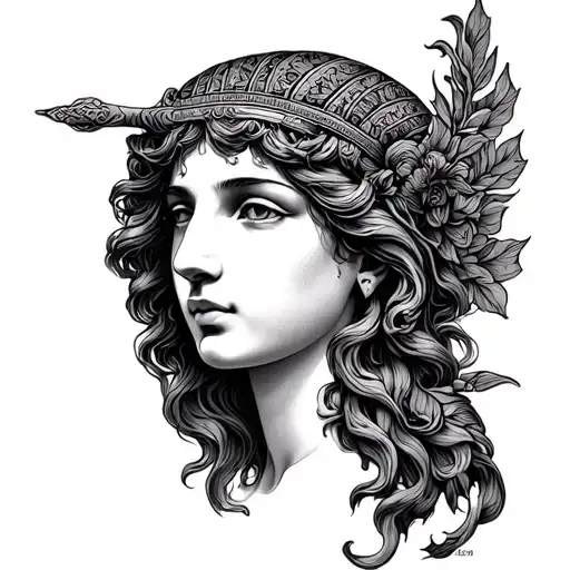 1994 LIBRA VENUS tattoo design idea