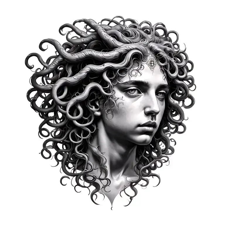 medusa tattoo design idea