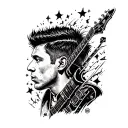 arctic monkeys band tattoo tattoo design idea