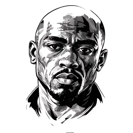 gta cj portrait tattoo design idea