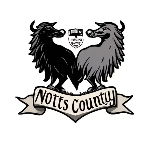 Notts County tattoo design idea