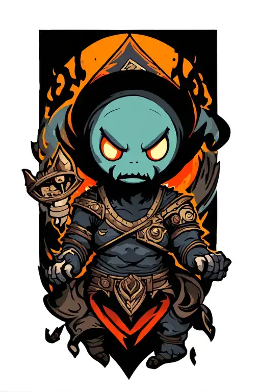 the binding of isaac  tattoo design idea