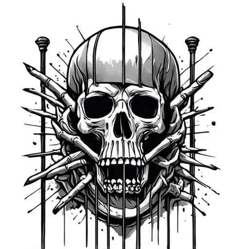 Prison tattoo design idea