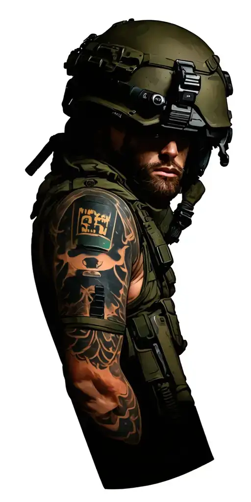 special forces tattoo design idea