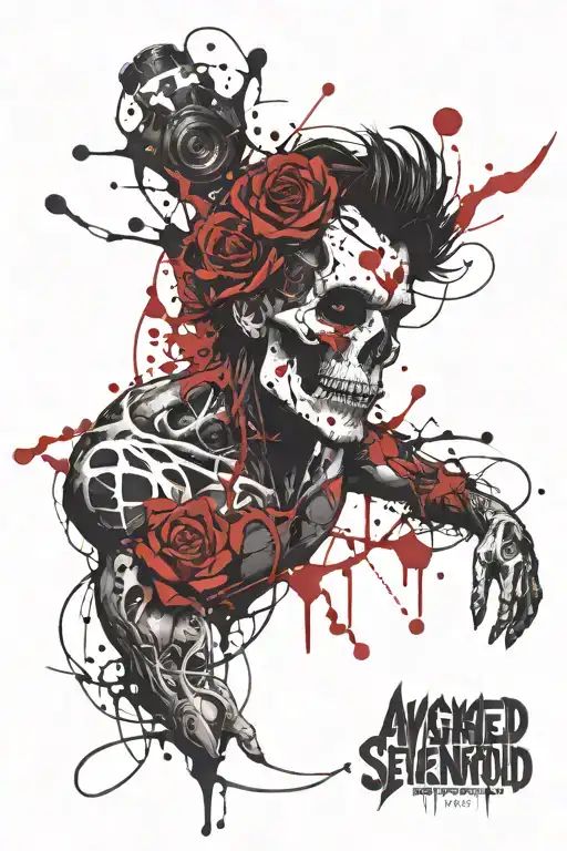 avenged sevenfold tattoo design idea