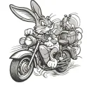 Bugs Bunny tattoo design idea